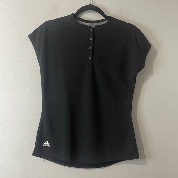 adidas Black Short Sleeve Tee - Picture 2 of 10